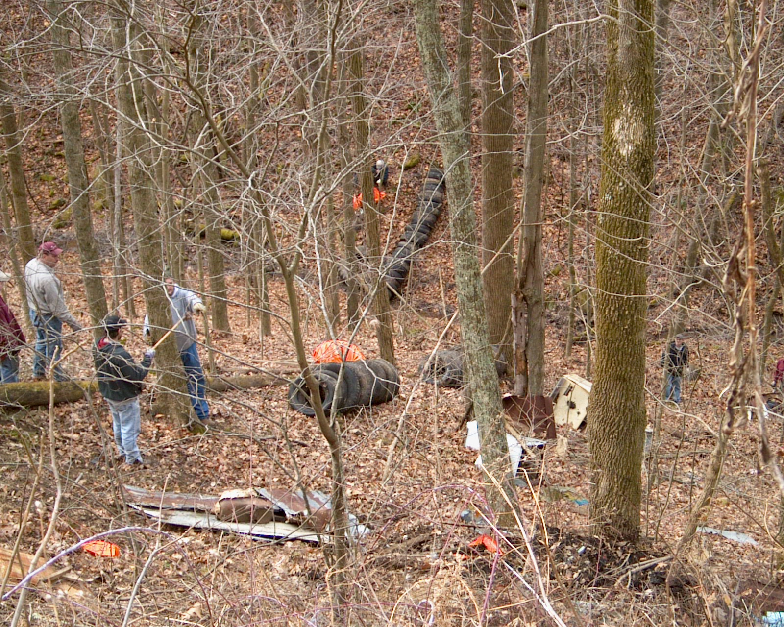 CLEAN UP IN THE GREENBRIER AREA